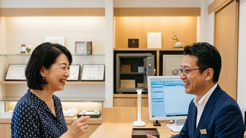 げんえきやの背広買取の口コミと注意点を整理するイメージ