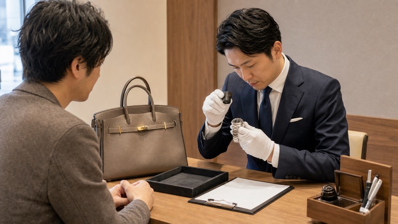 買取大吉の店舗差を確認しながら査定条件を整理する様子