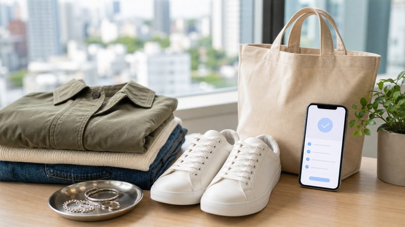 BRING大崎買取センターの評判を確認して売却準備を終える様子