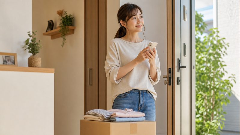 ブックオフとセカンドストリートの比較を終えて売却先を決める様子