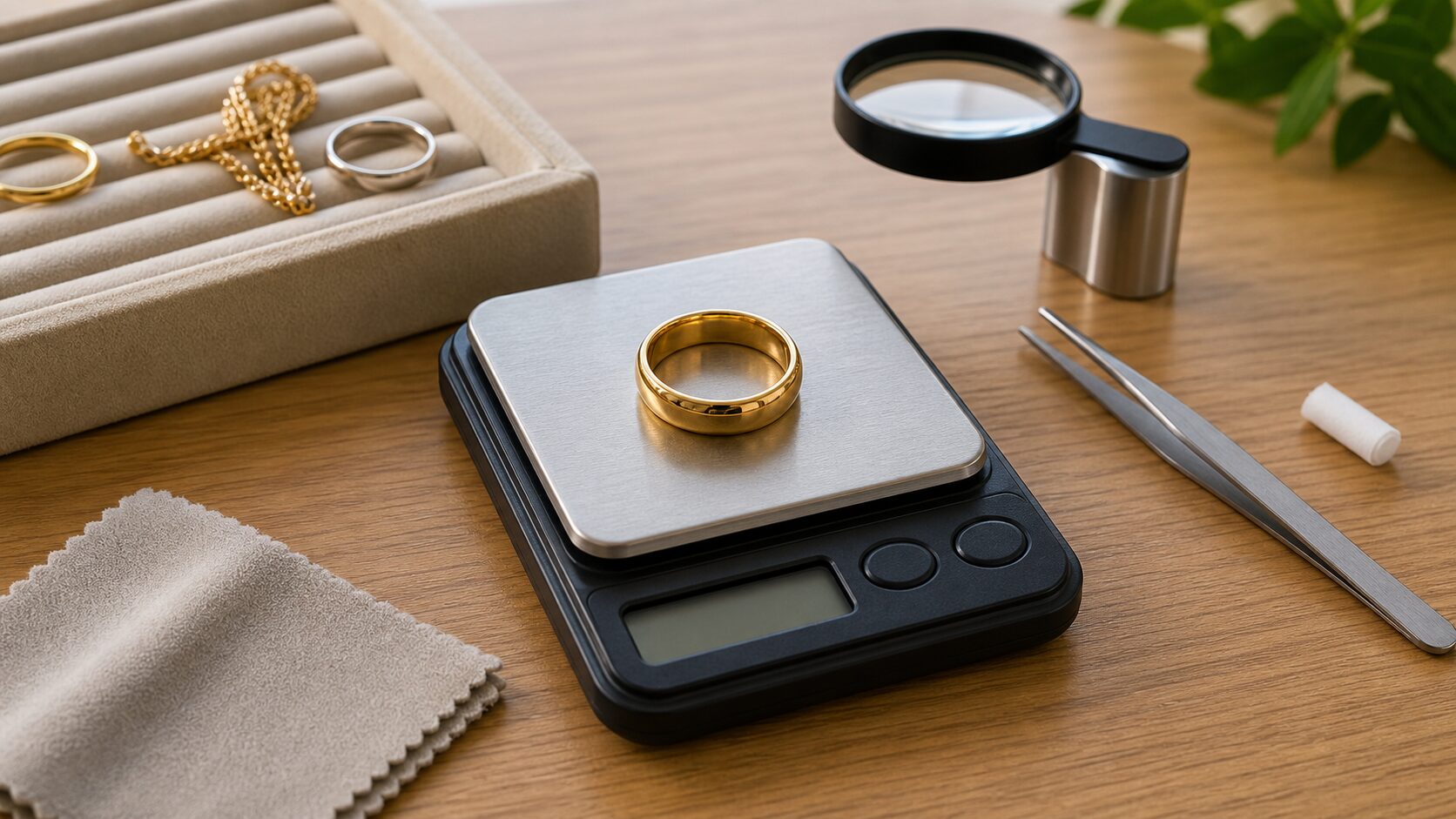 金歯は金の品位と重さで入口が変わるの内容をイメージする写真