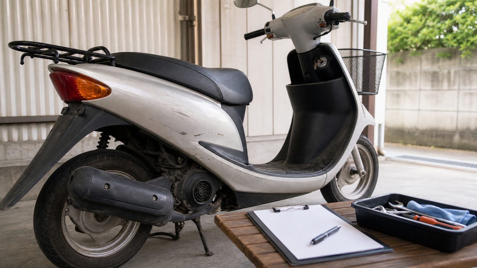 原付バイク買取は品物の状態と手間で候補が変わるの内容をイメージする写真