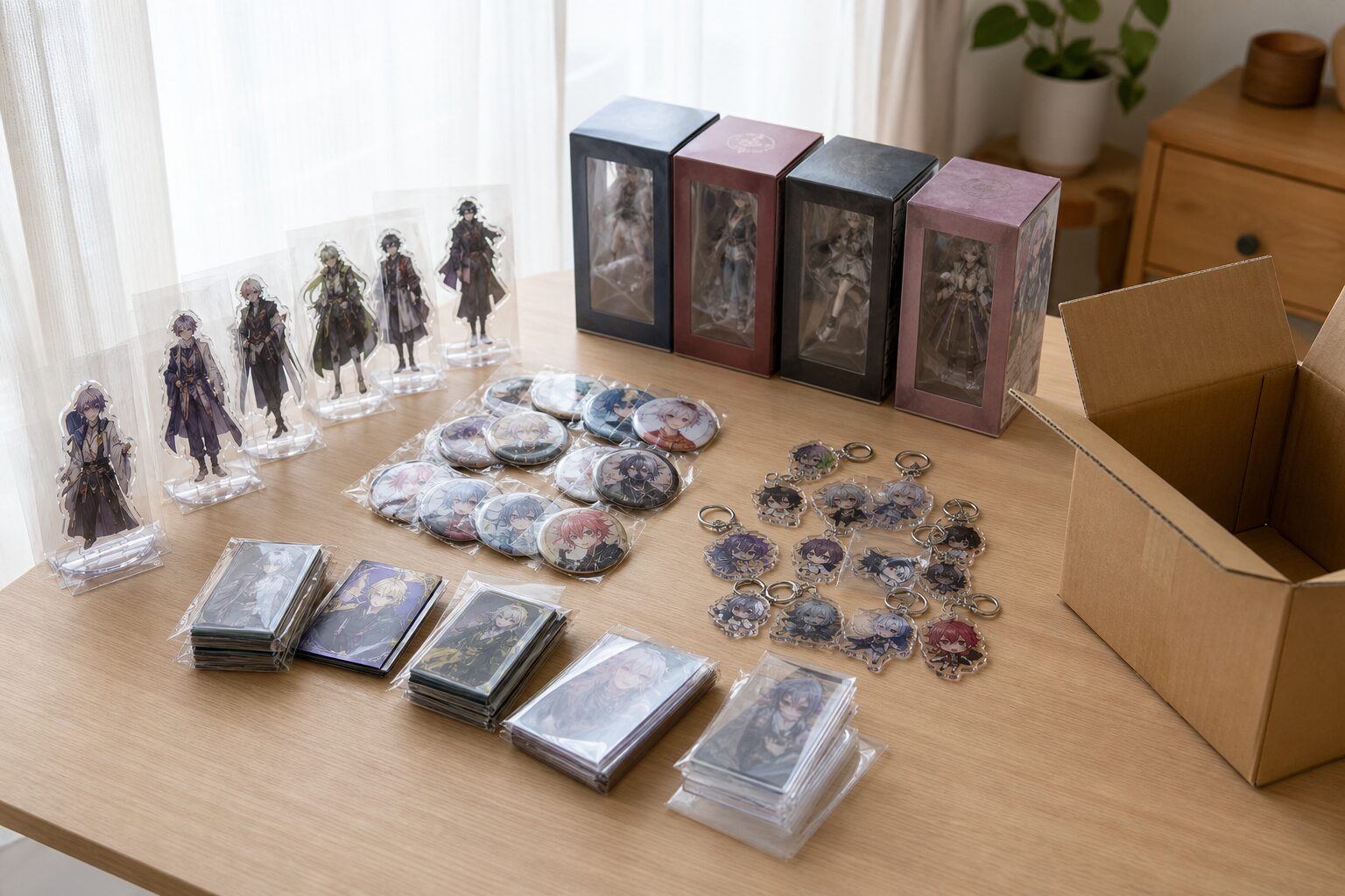 アニメグッズ買取は種類別に売り先を分けると失敗しにくいの内容をイメージする写真