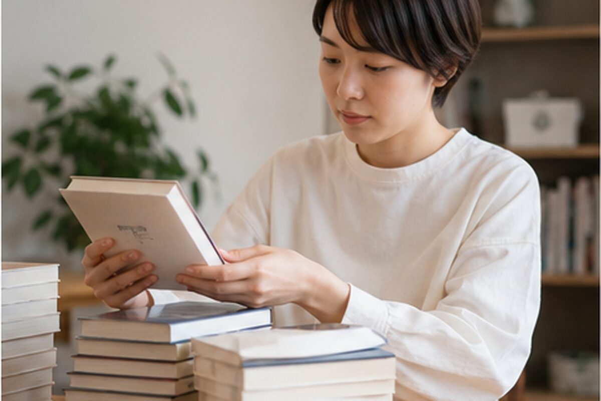 本の買取は冊数とジャンルで選ぶの内容をイメージする写真