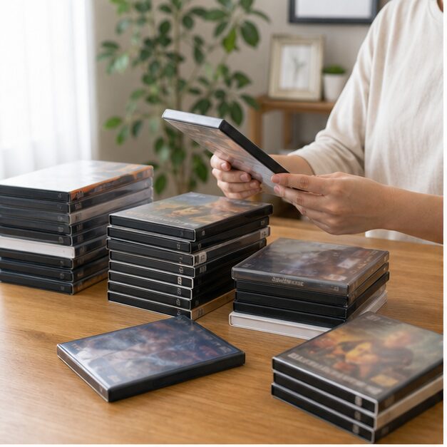 DVD買取は枚数とジャンルで向く売り先が変わるの内容をイメージする写真