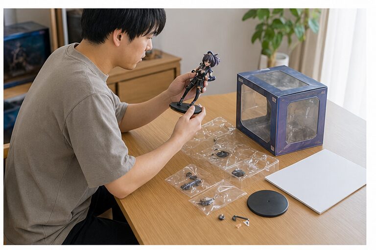 フィギュア買取は箱と付属品の残り方で選ぶの内容をイメージする写真
