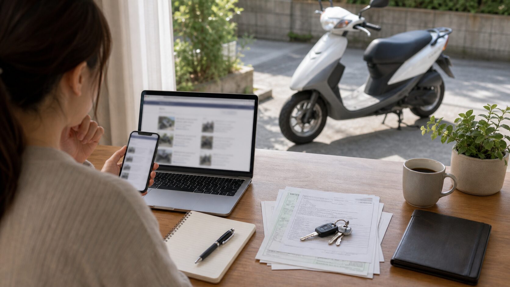 バイク買取専門店は専門性を重視したい人に向いているの内容をイメージする写真