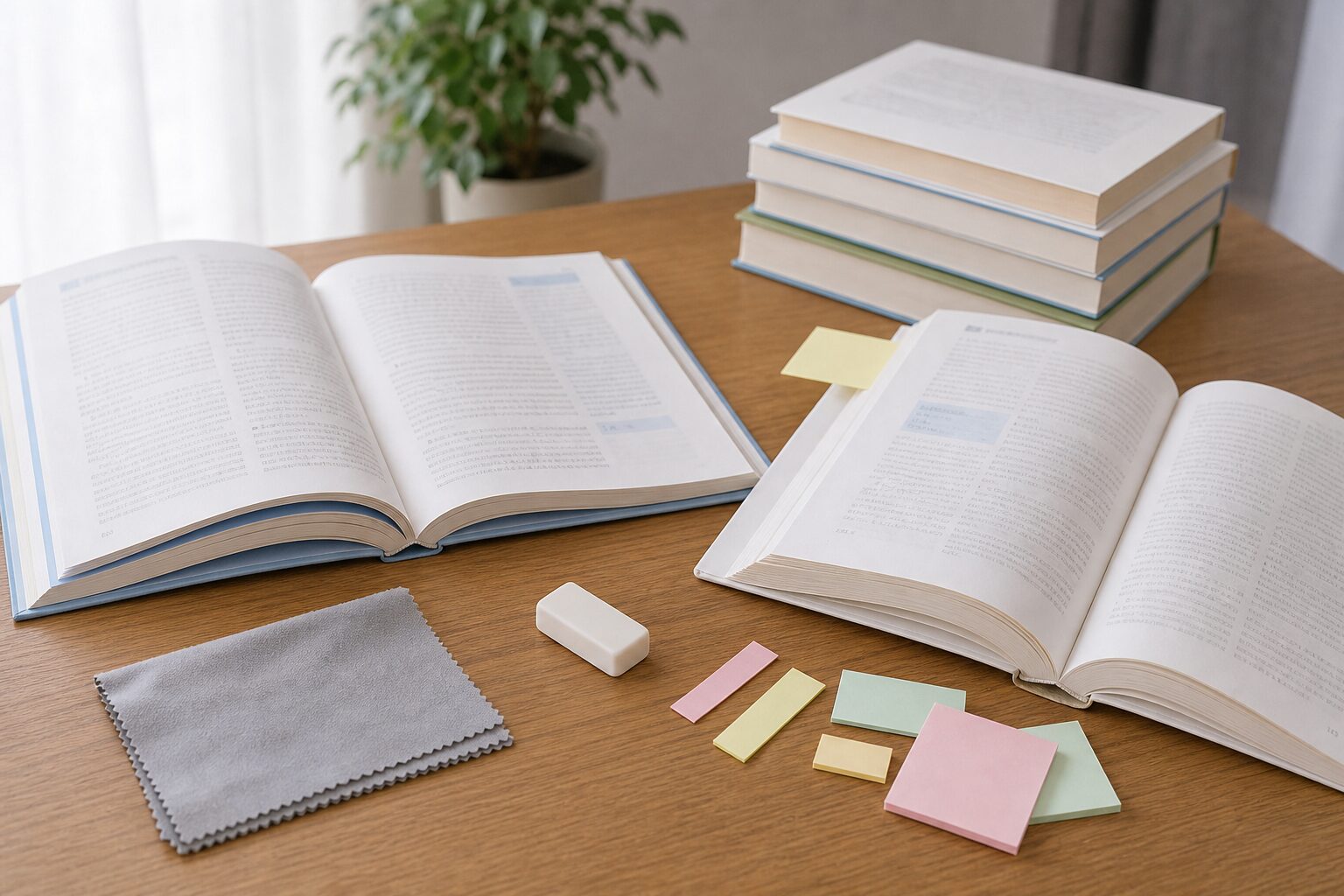 書き込みや名前がある教科書は査定が厳しくなりやすいの内容をイメージする写真