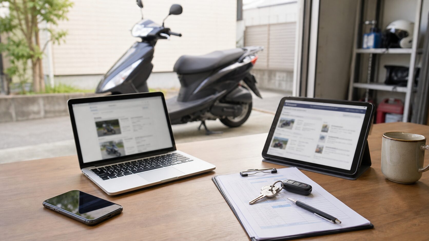 バイク買取専門店は専門性を重視したい人に向いているの内容をイメージする写真