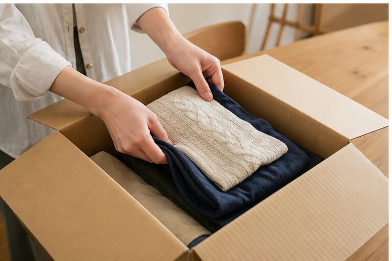 宅配買取はブランド古着が多い人に向くの内容をイメージする写真
