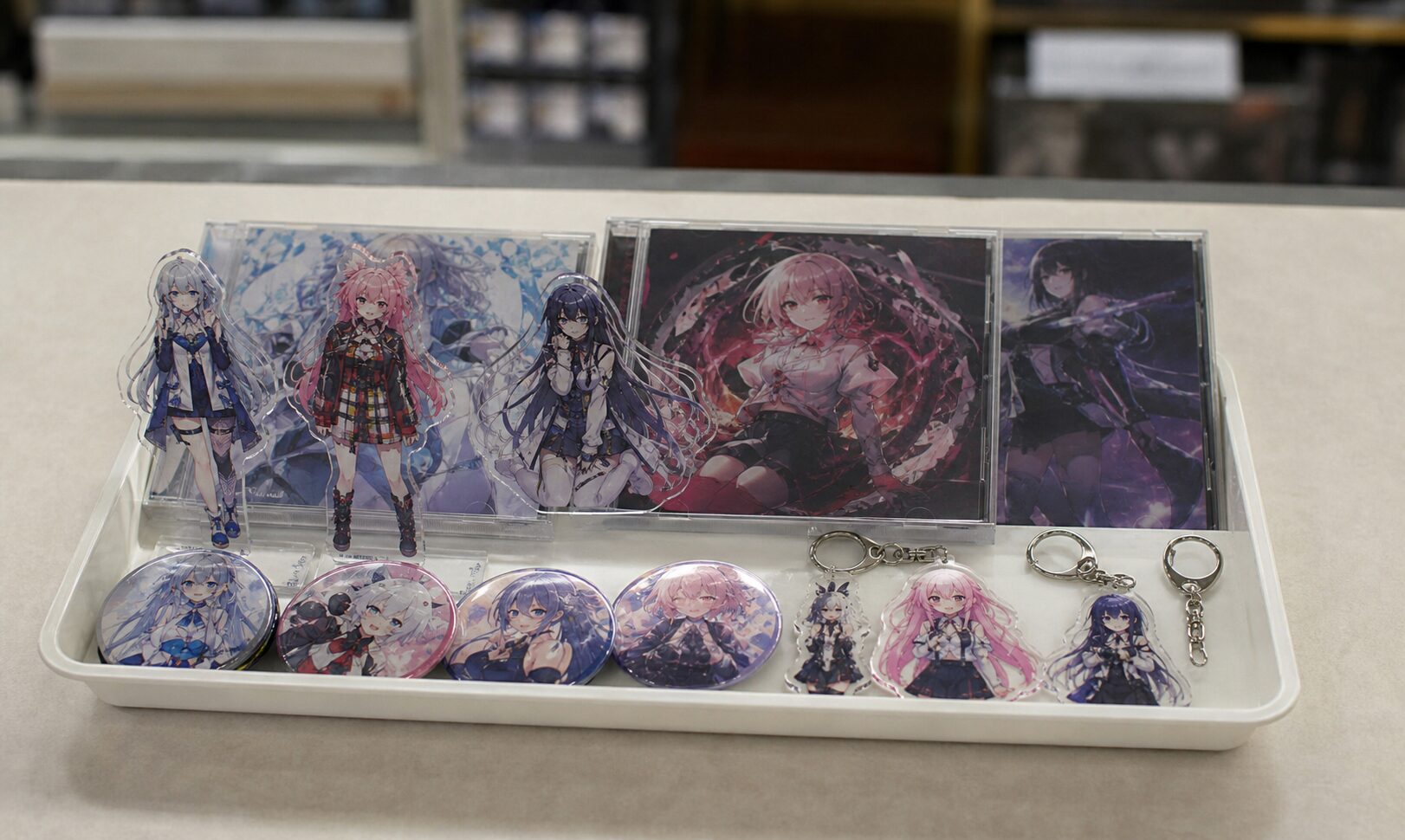 らしんばんはアニメグッズを店頭で早く売りたい人に向いているの内容をイメージする写真