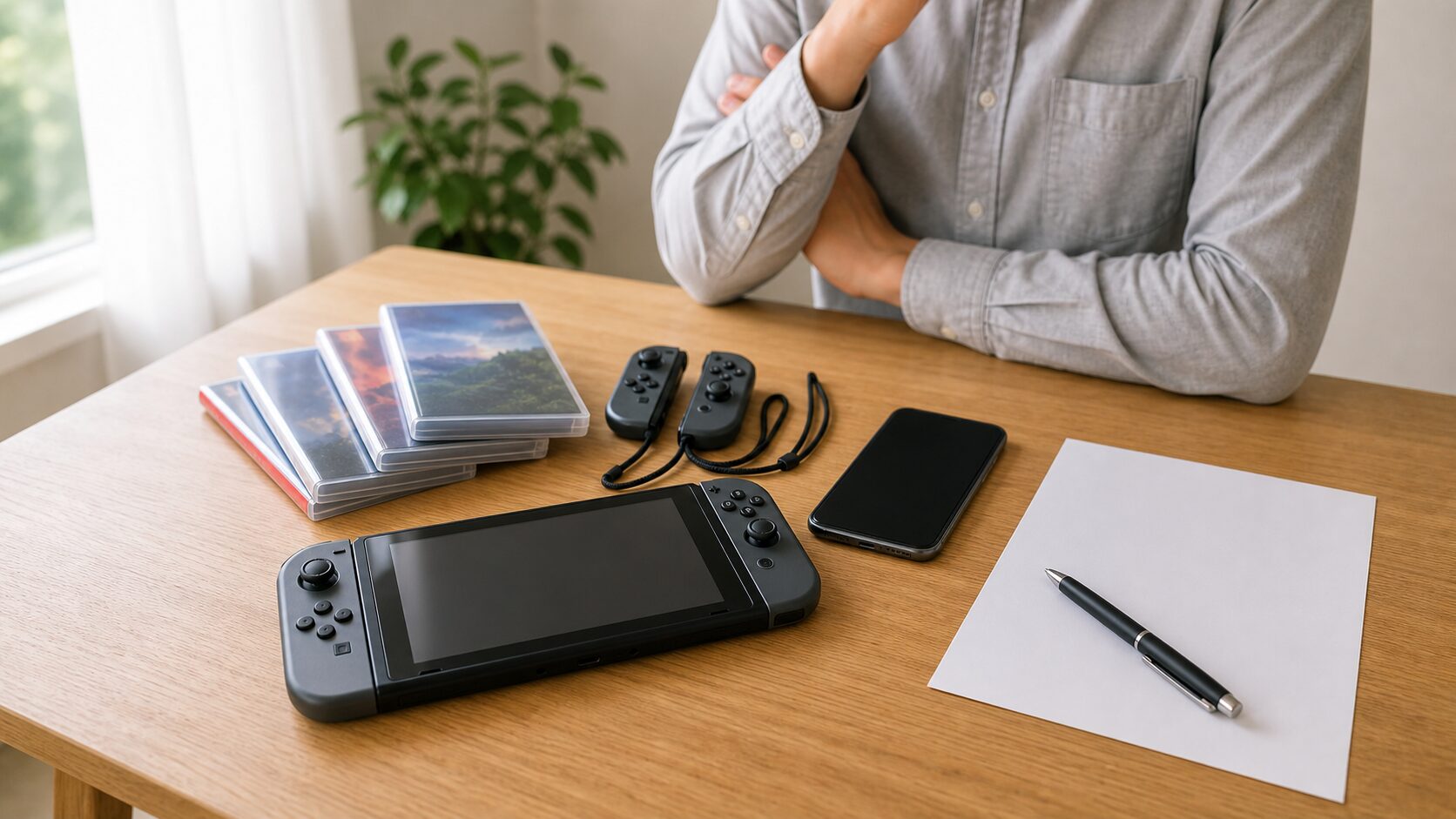 ゲーム王国はゲーム機本体とソフトをまとめて確認しやすいの内容をイメージする写真