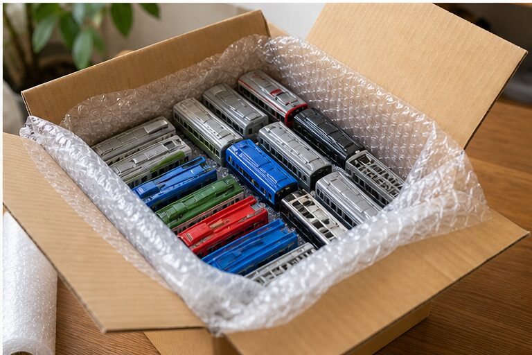 フリマは限定品や人気車両だけに絞ると扱いやすいの内容をイメージする写真