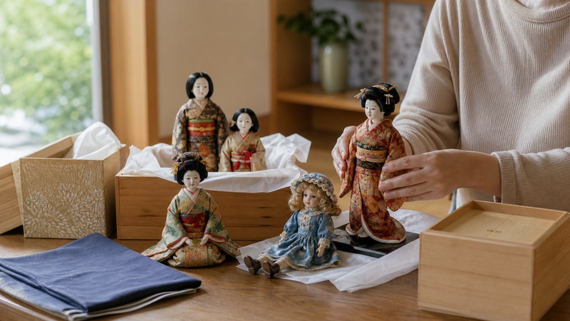 人形買取はどこがいいか比較するための査定準備