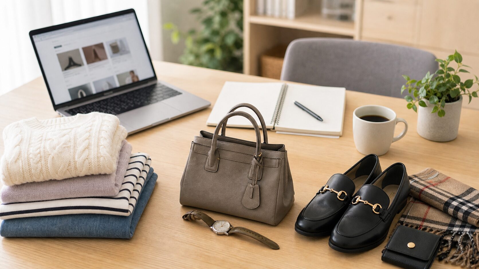 ブランド服買取サービスを比較するイメージ