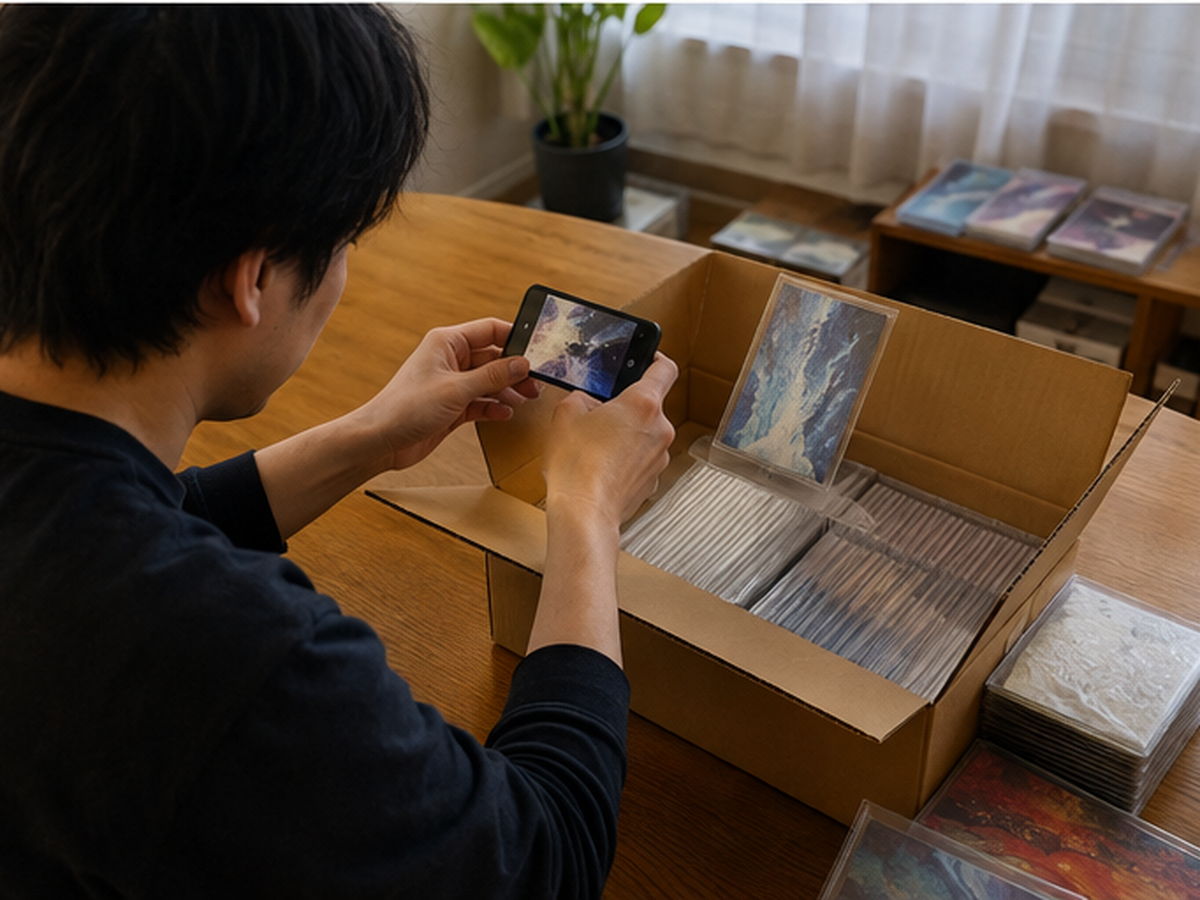 宅配買取を比較する場面