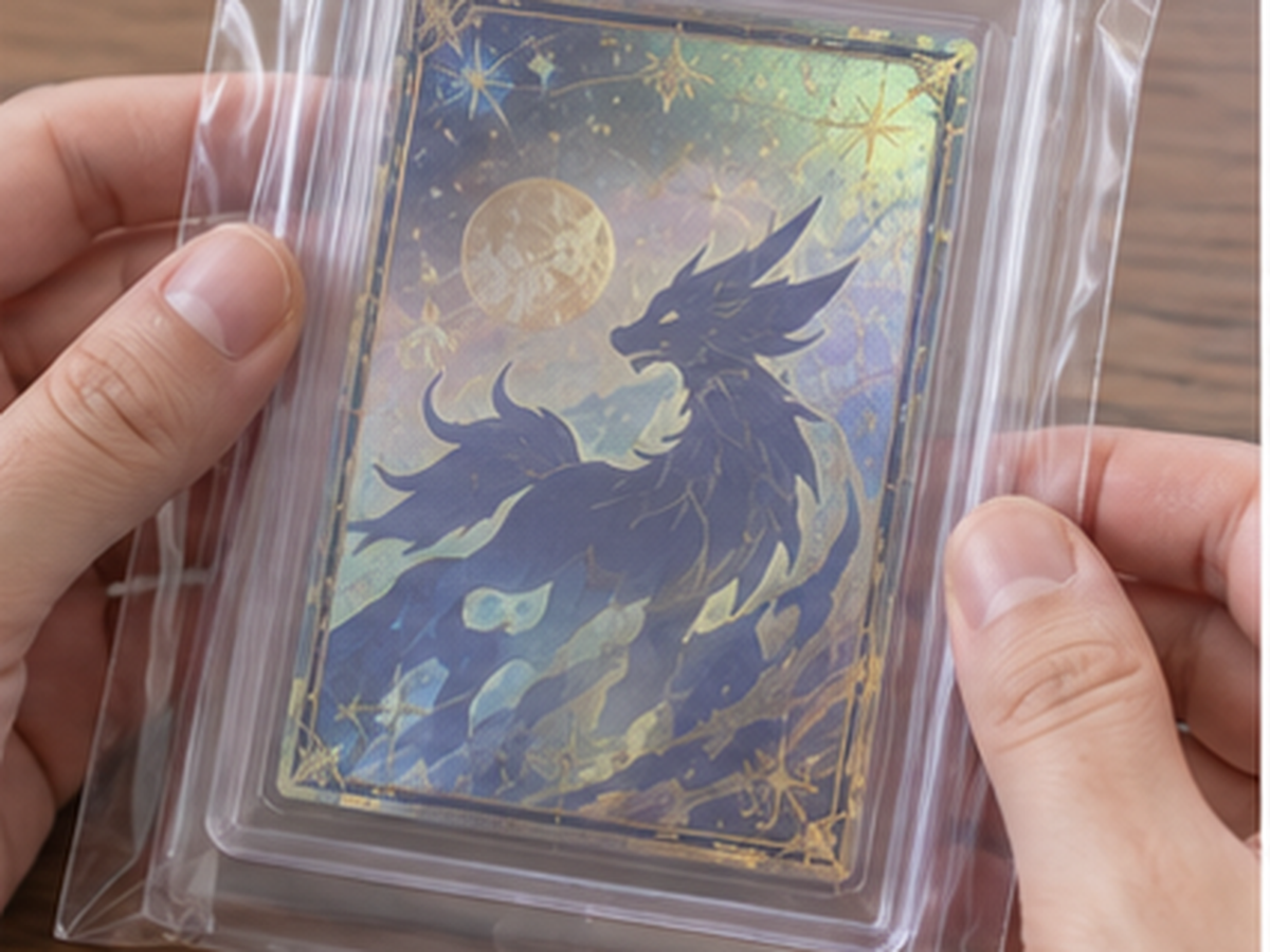 SARかもしれないポケカと似た加工のカードの保護準備