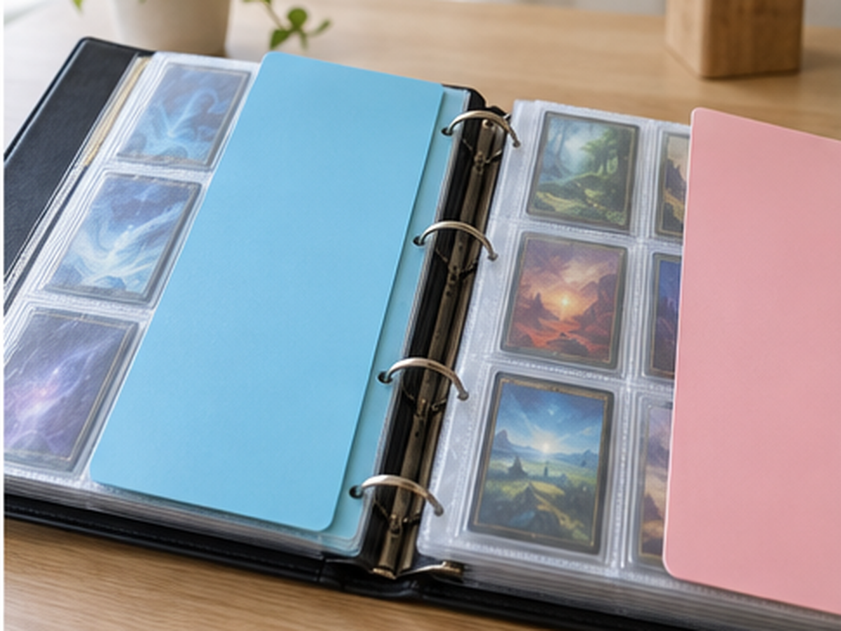 カードファイルに入れたままのトレカの保護