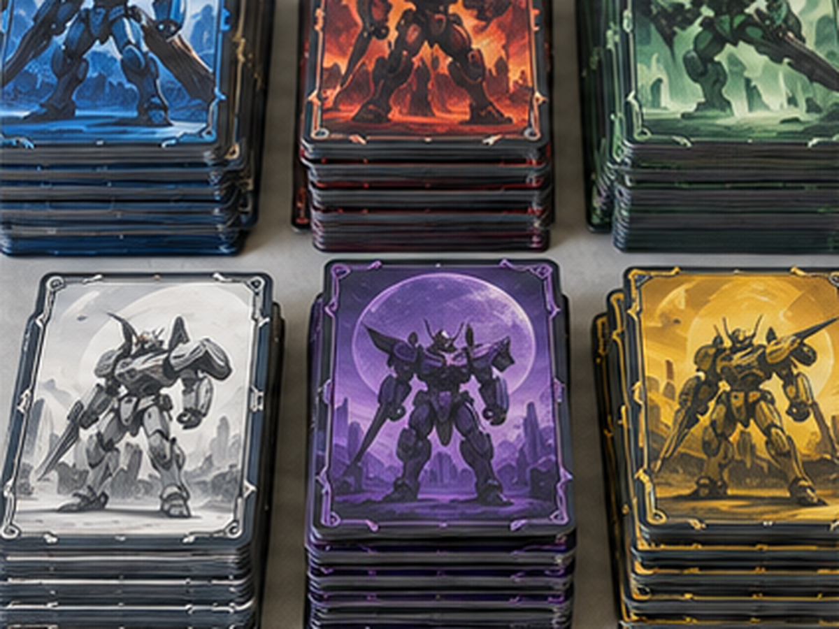 デッキ、パラレル候補、プロモ、余剰カードが混ざったガンダムカードの状態整理