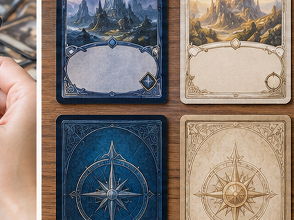日本語版と英語版が混ざったMTGのカード束の全体確認